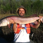 Lawrence with 26lbs pike